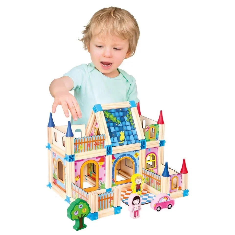 Wooden Architecture Building Blocks Toy